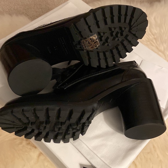 ✖️SOLD✖️ HP NWB MARC JACOBS Lace Up Heeled Oxford - Black - Size 6 (36EU) - Picture 7 of 10